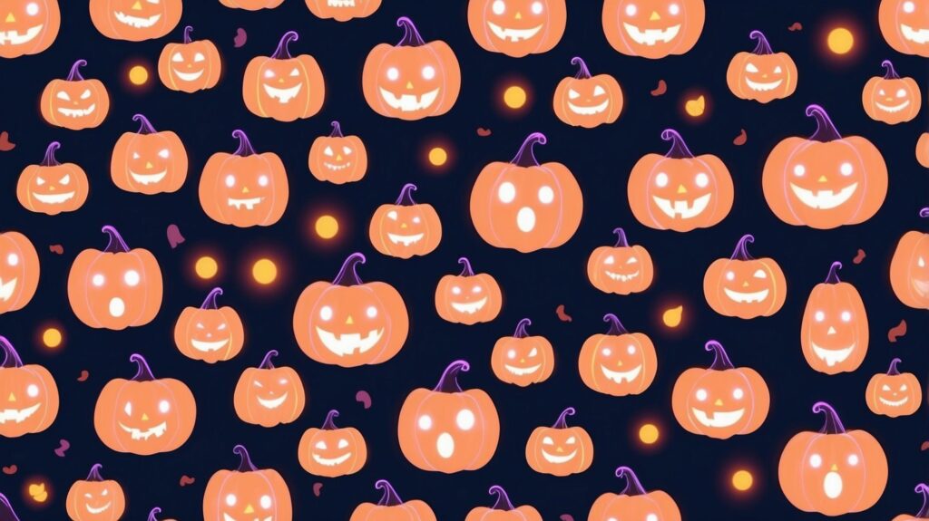 Preppy halloween wallpaper