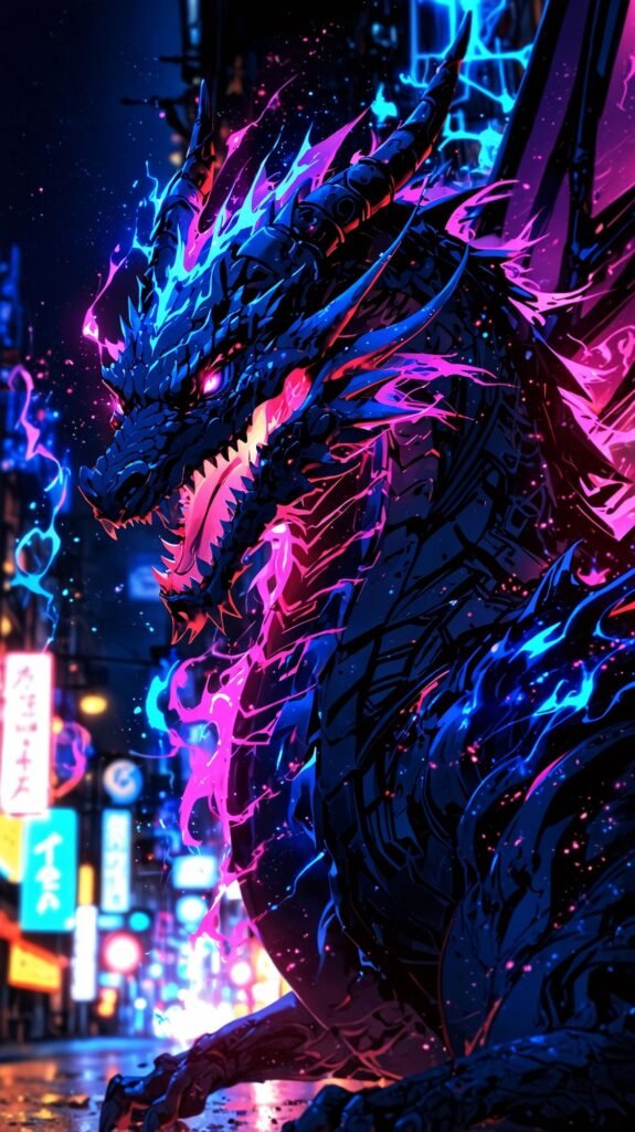Awesome anime wallpaper for 4K phone