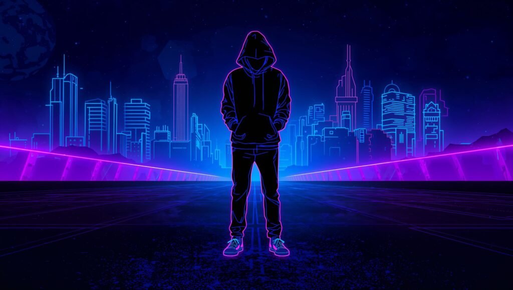 Neon Origin Landscape Boys Wallpaper HD