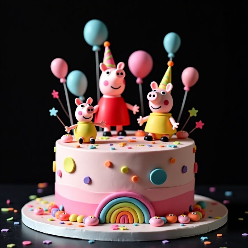 Peppa pig cake images
