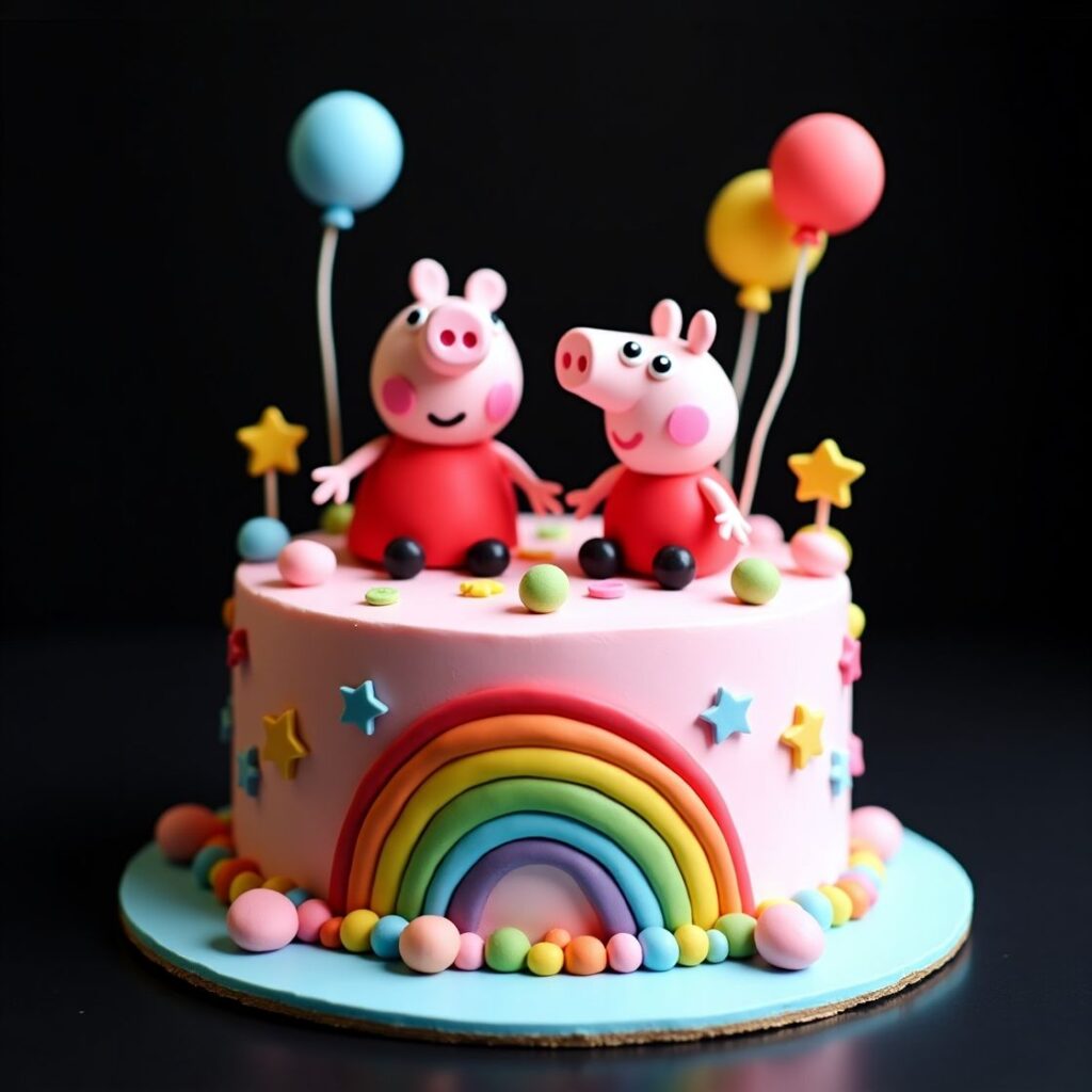 Peppa pig cake images