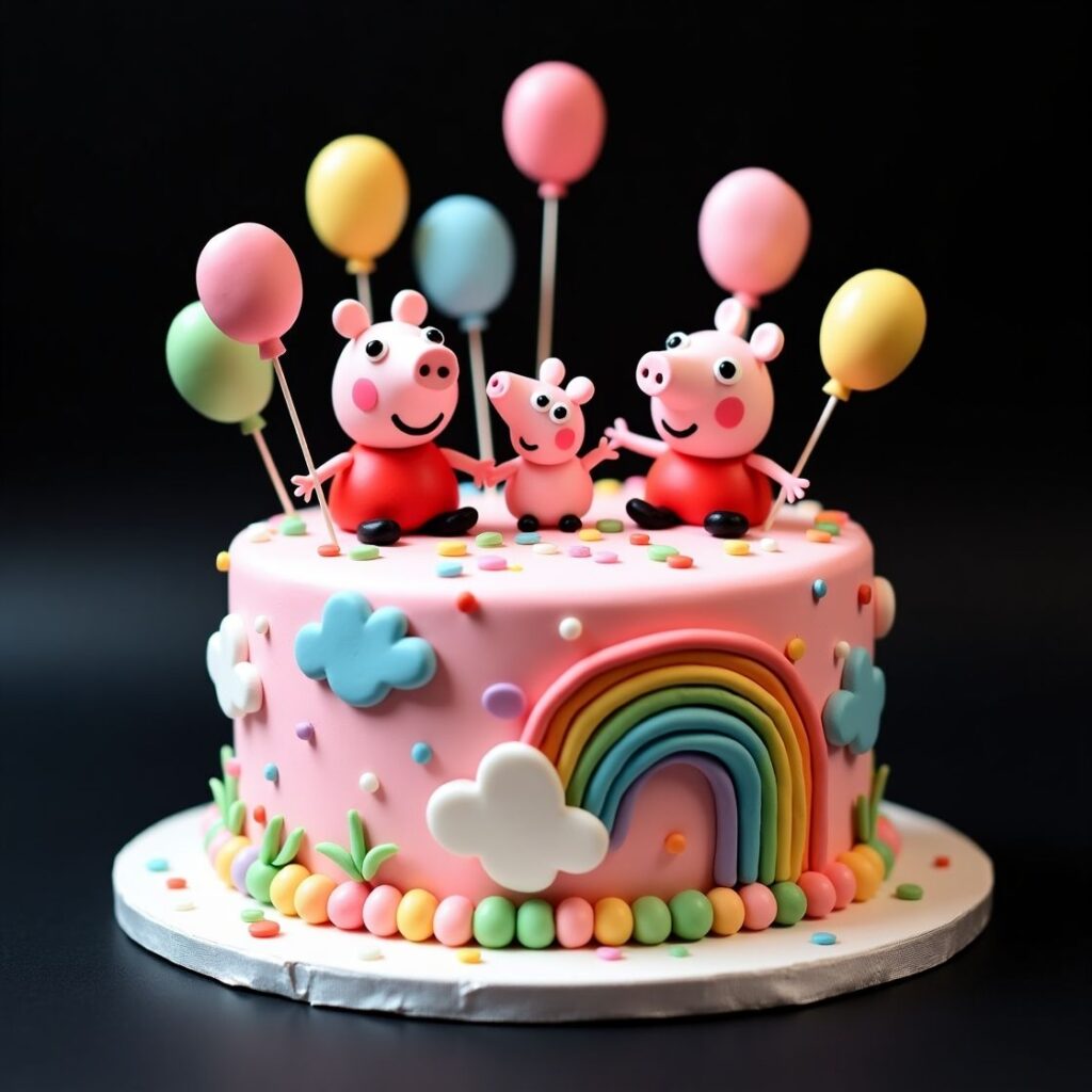 Peppa pig cake images