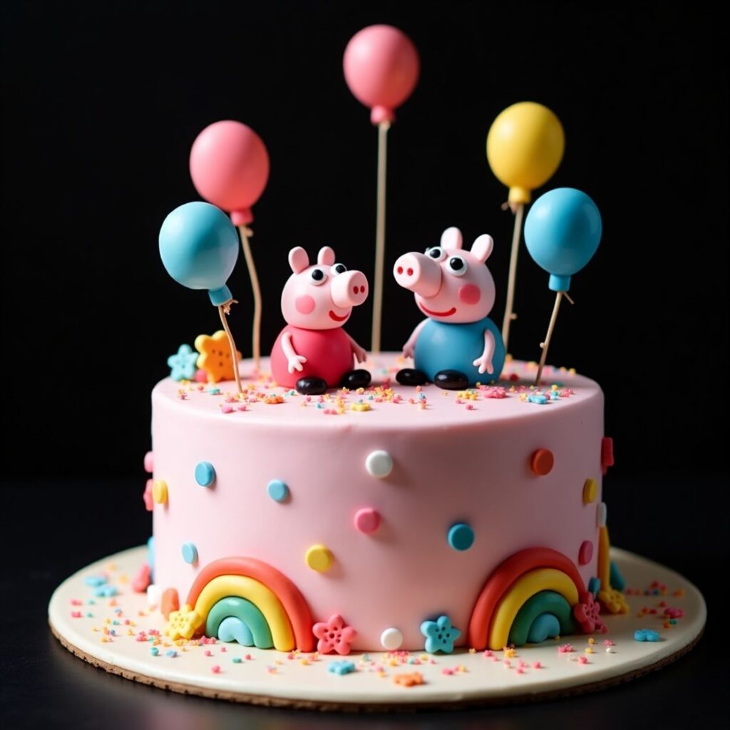 Peppa pig cake images