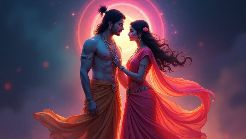 Radha Krishna Painting