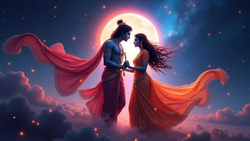 Radha Krishna Painting