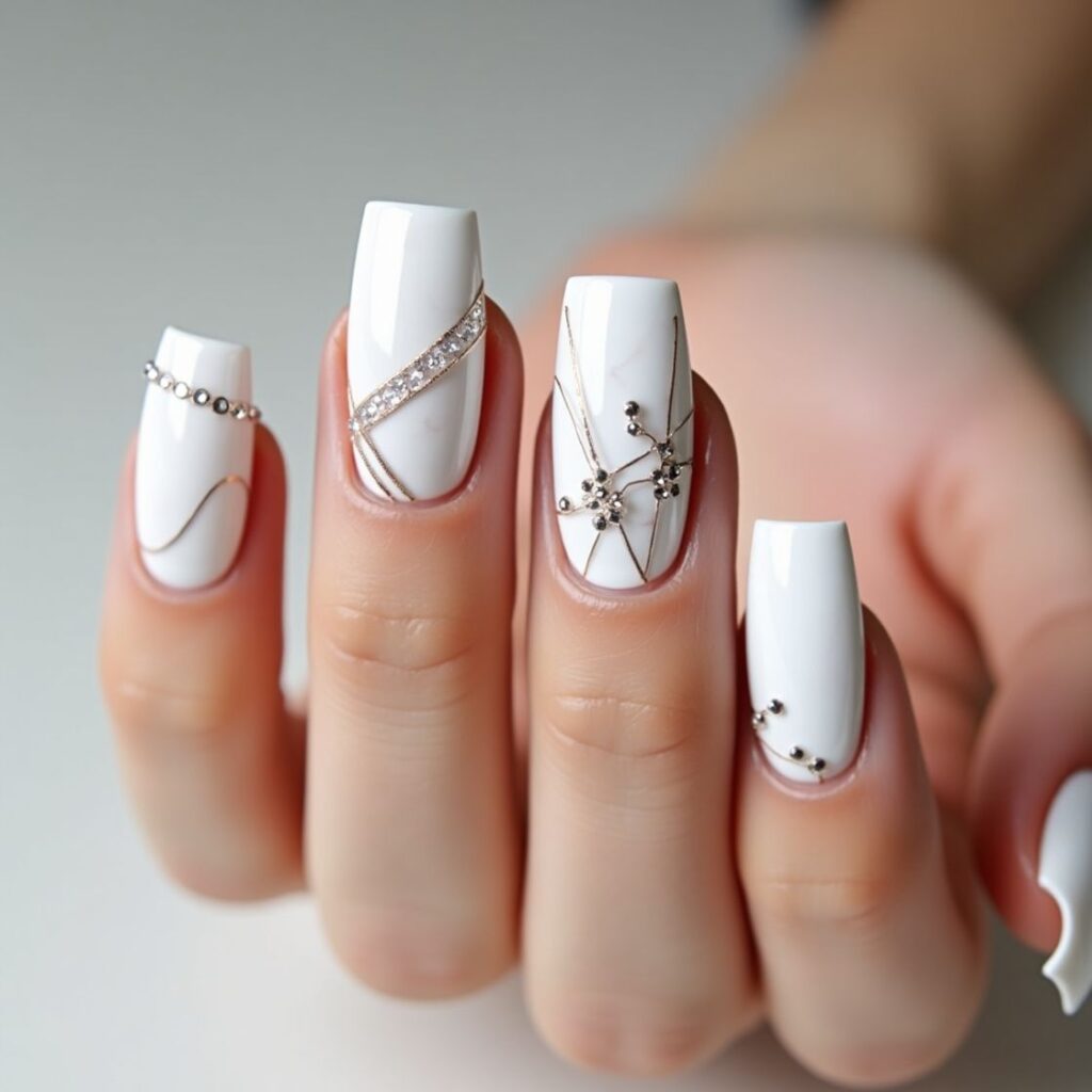 White Nail Designs