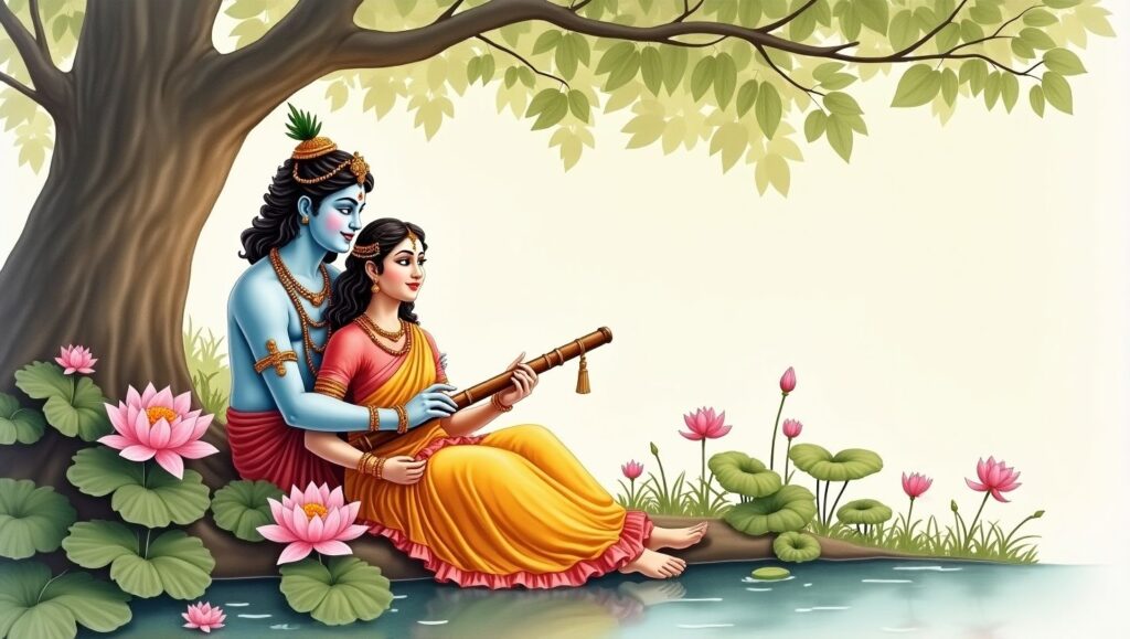 Radha Krishna Painting