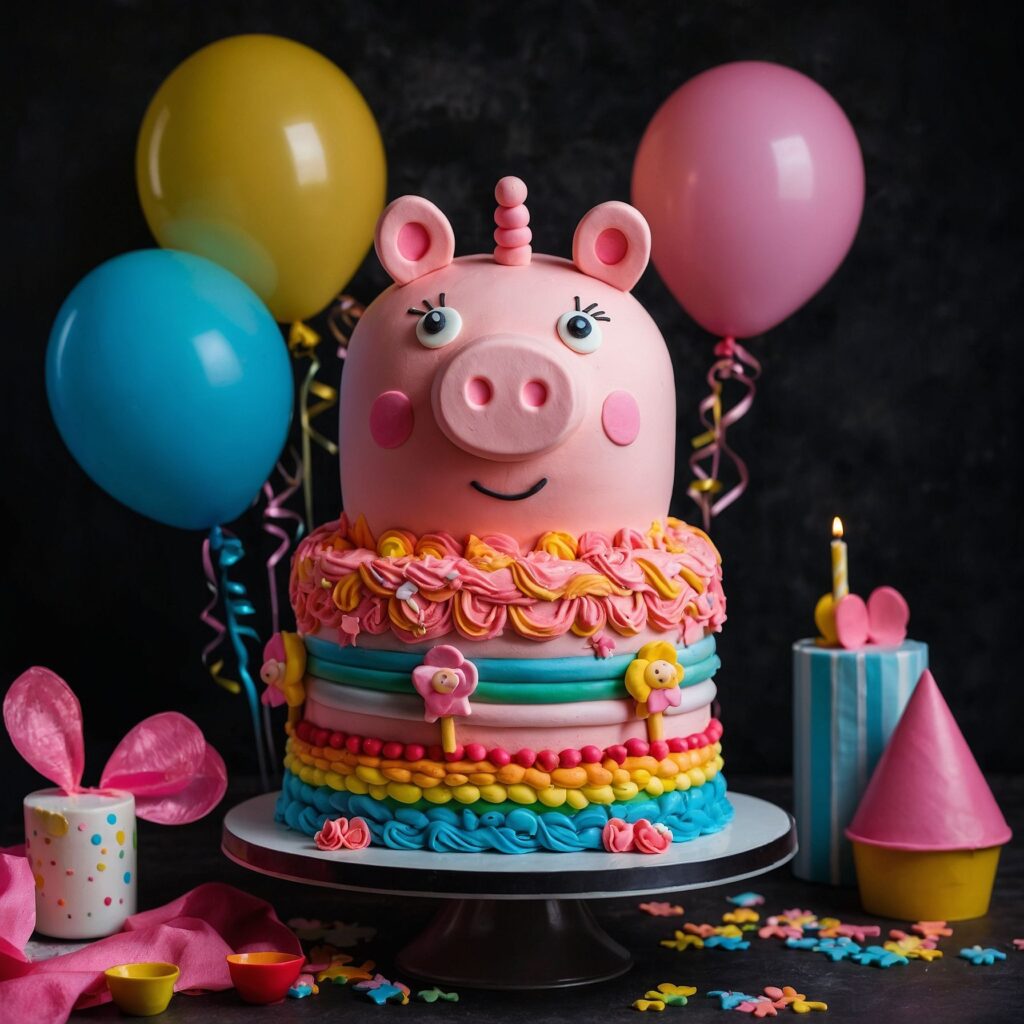 Peppa pig cake images
