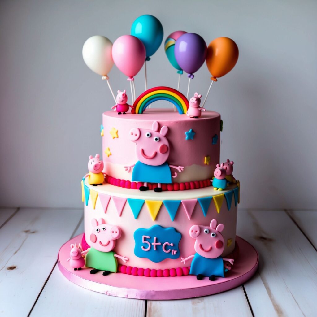 Peppa pig cake images