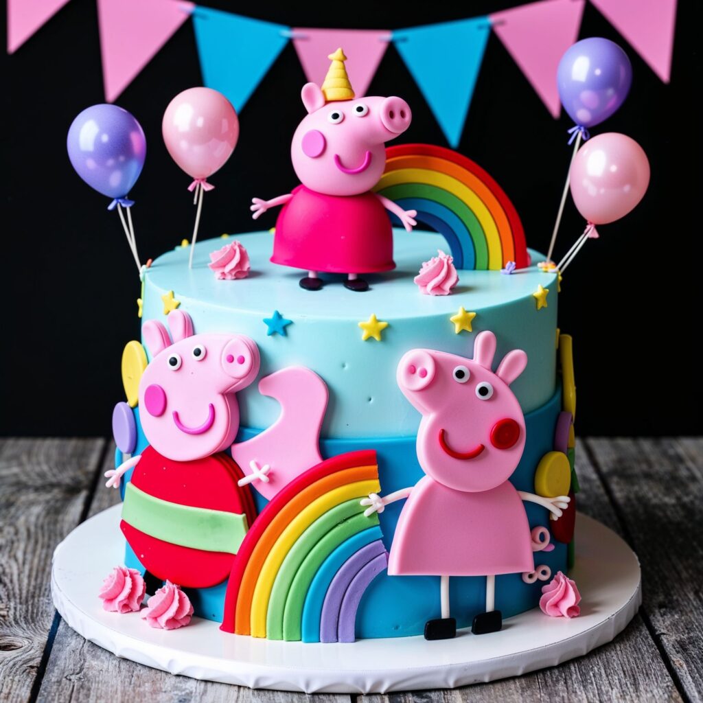 Peppa pig cake images