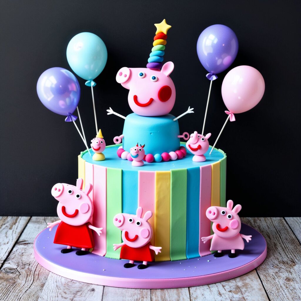 Peppa pig cake images