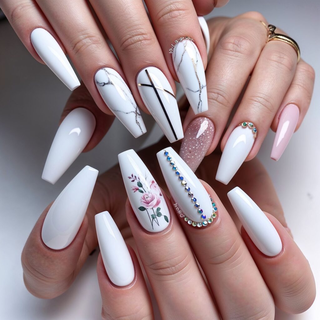White Nail Designs