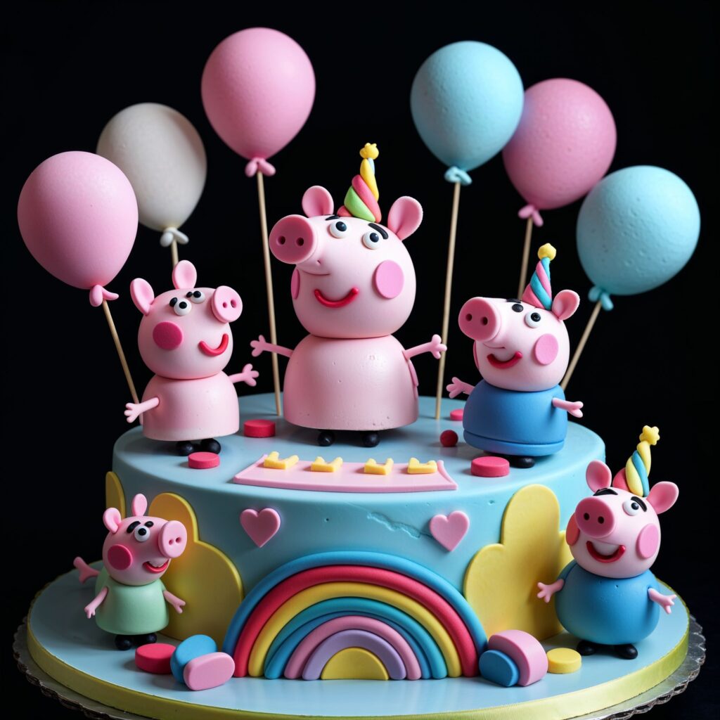 Peppa pig cake images