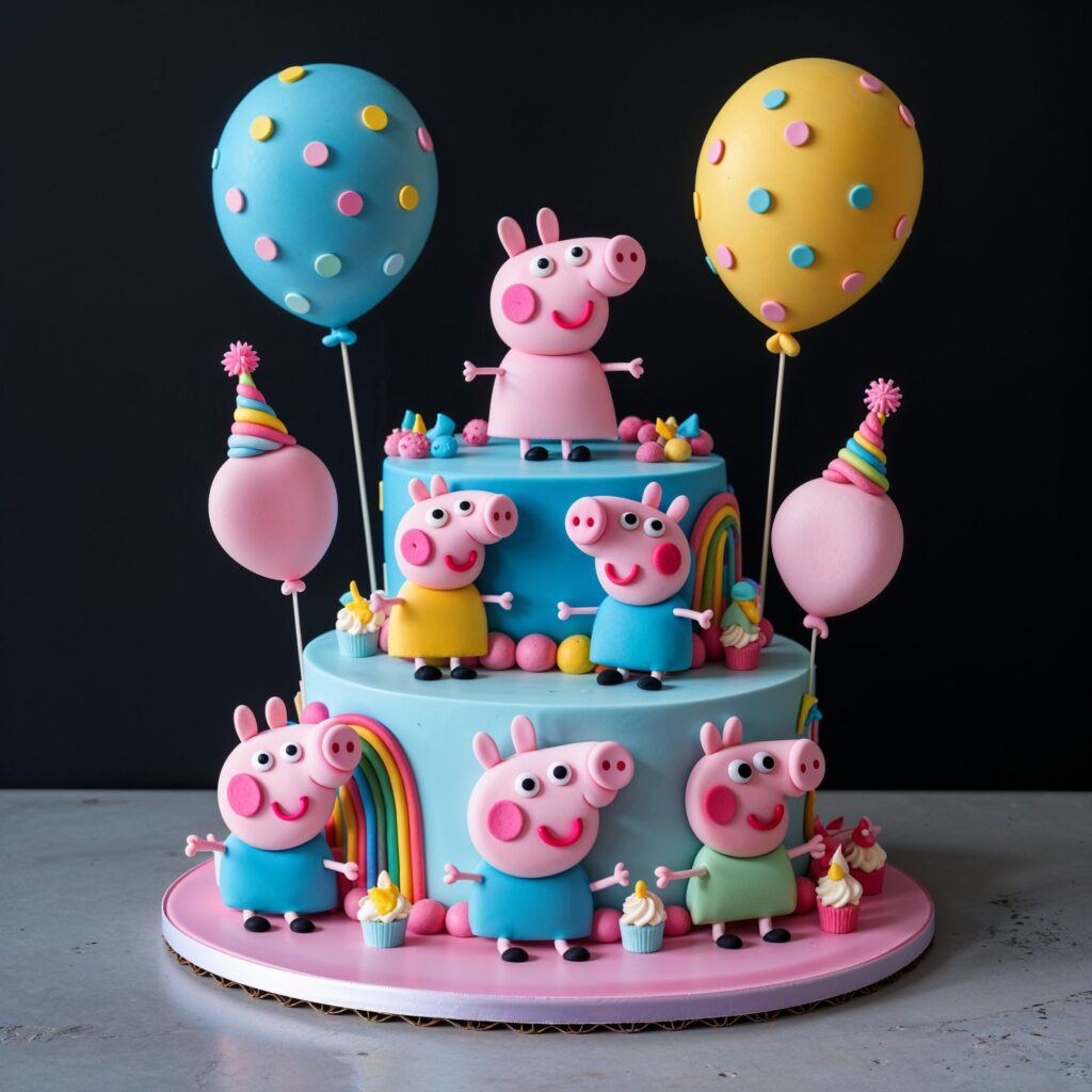 Peppa pig cake images