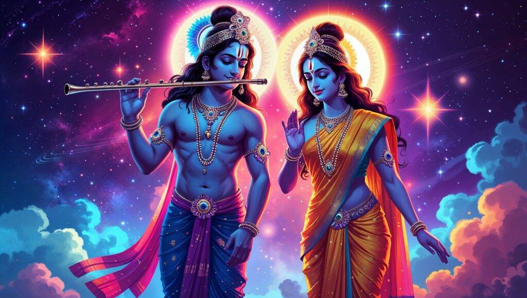 Radha Krishna Painting