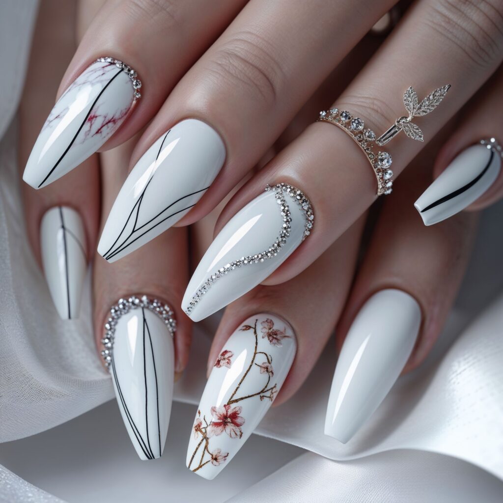 White Nail Designs