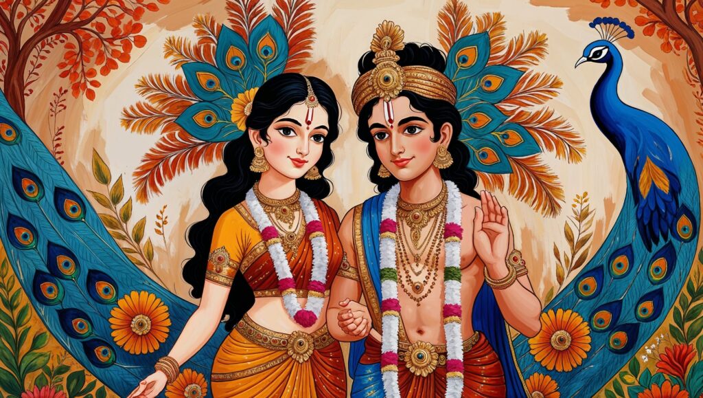 Radha Krishna Painting