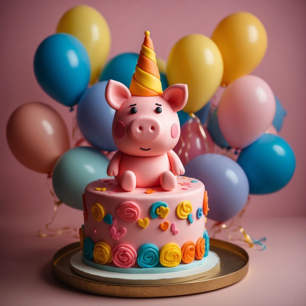 Peppa pig cake images