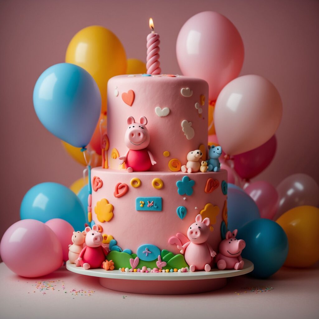 Peppa pig cake images