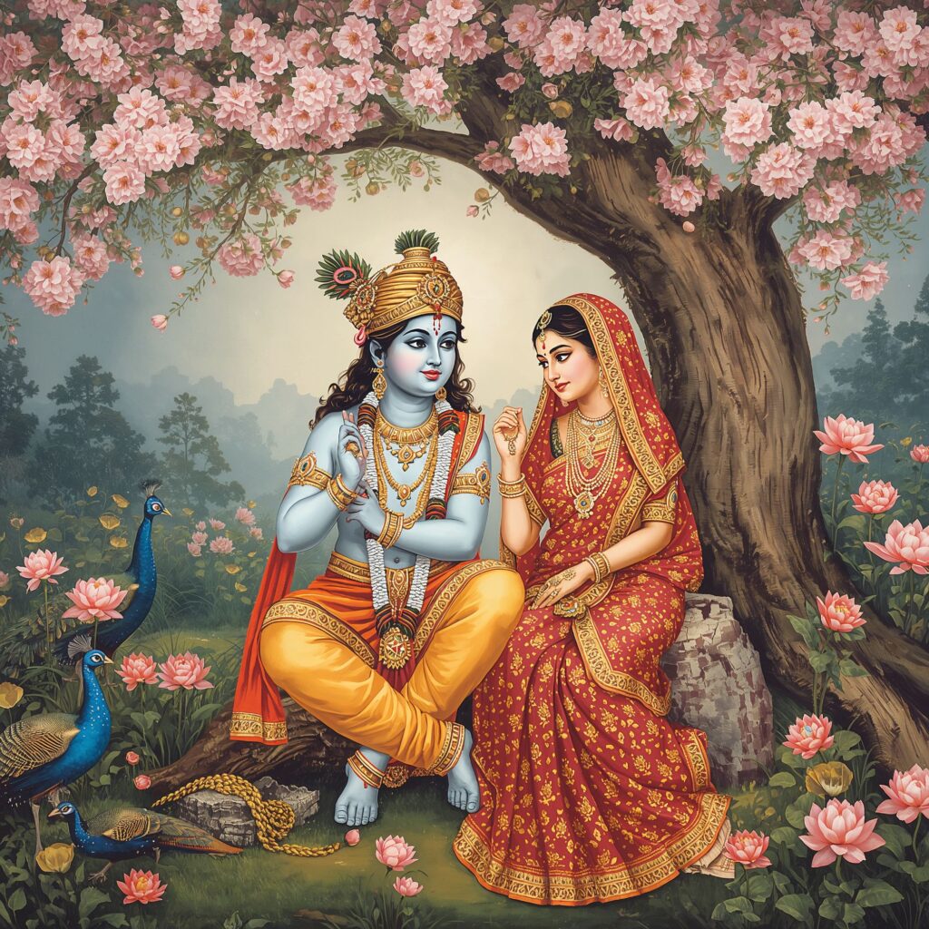 Radha Krishna Painting
