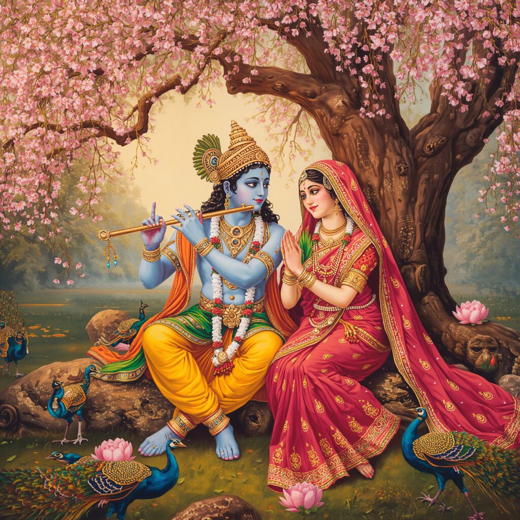 Radha Krishna Painting
