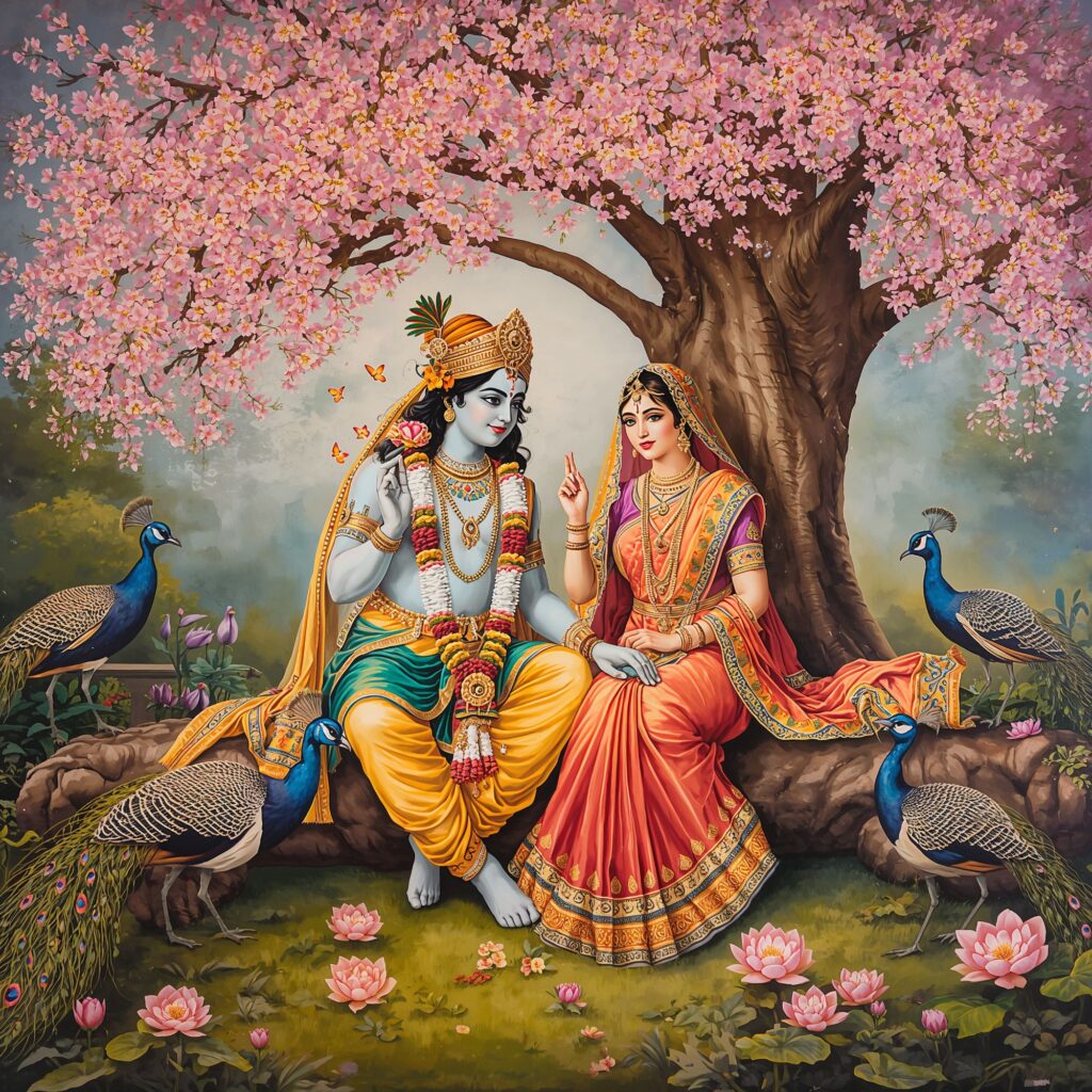 Radha Krishna Painting
