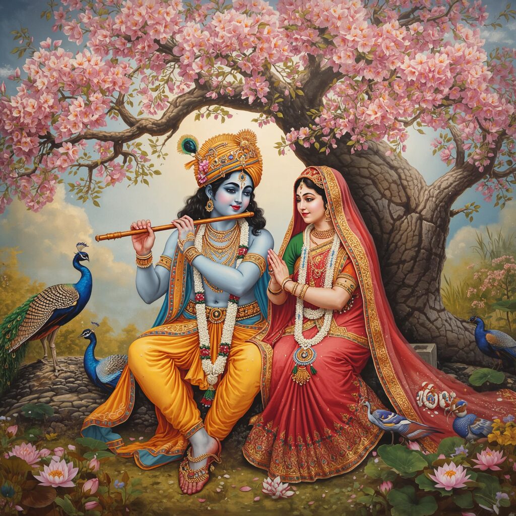 Radha Krishna Painting