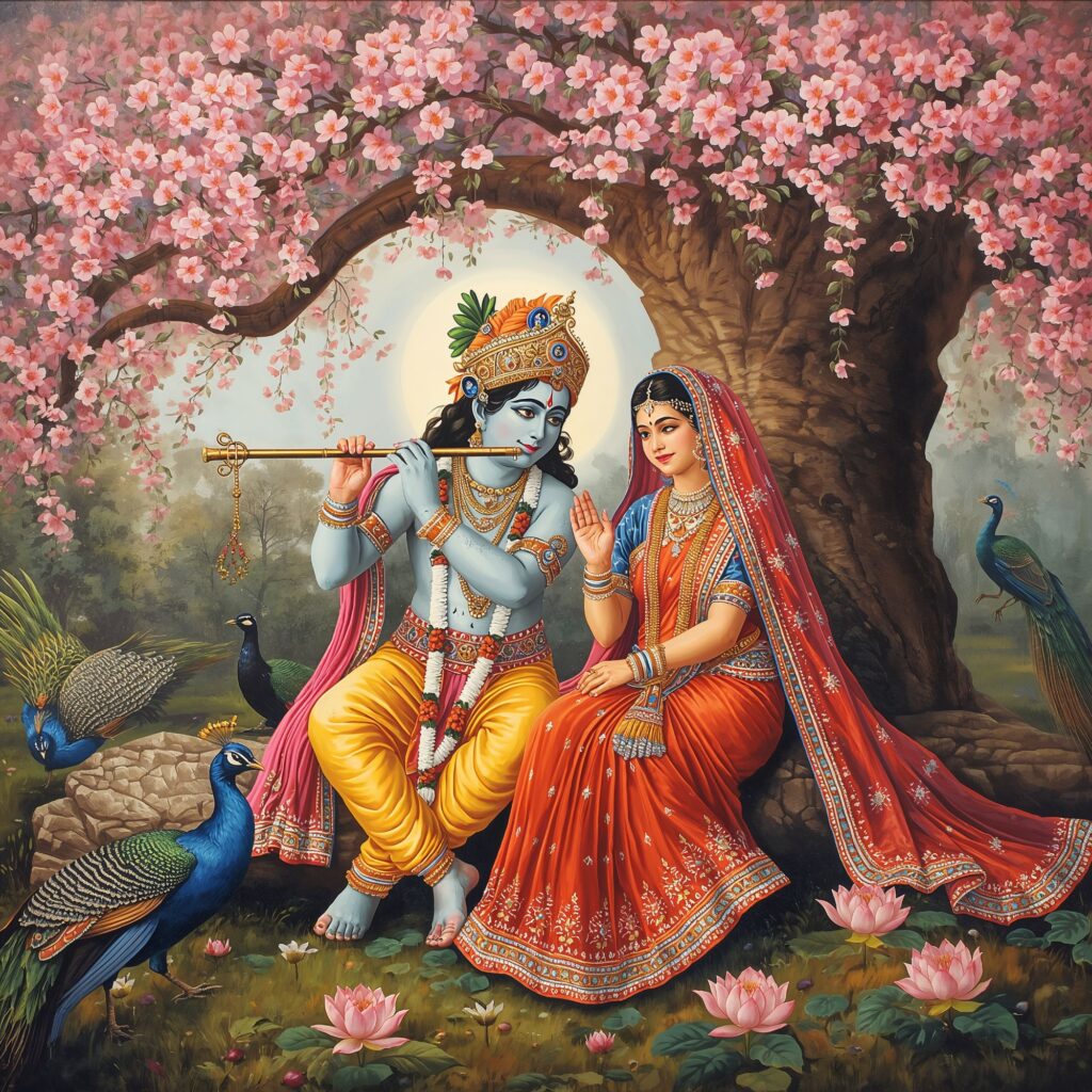 Radha Krishna Painting