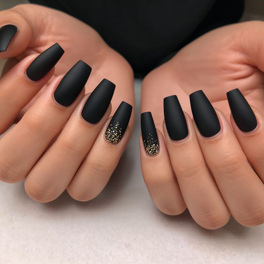Black Nail Designs