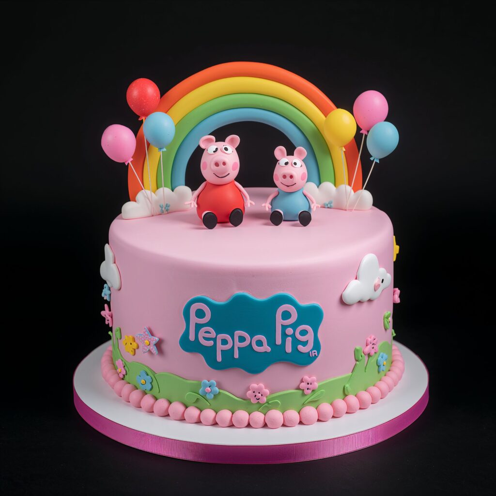 Peppa pig cake images