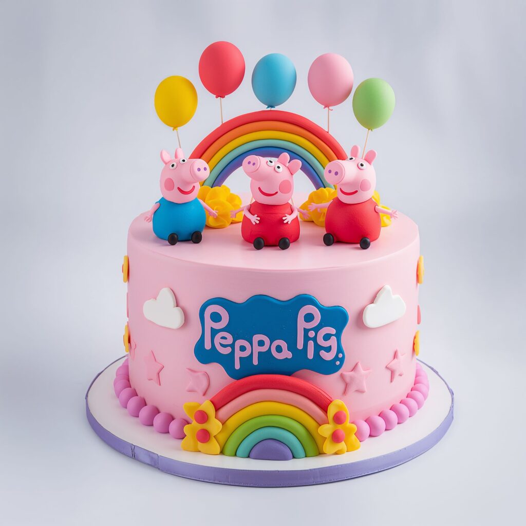 Peppa pig cake images