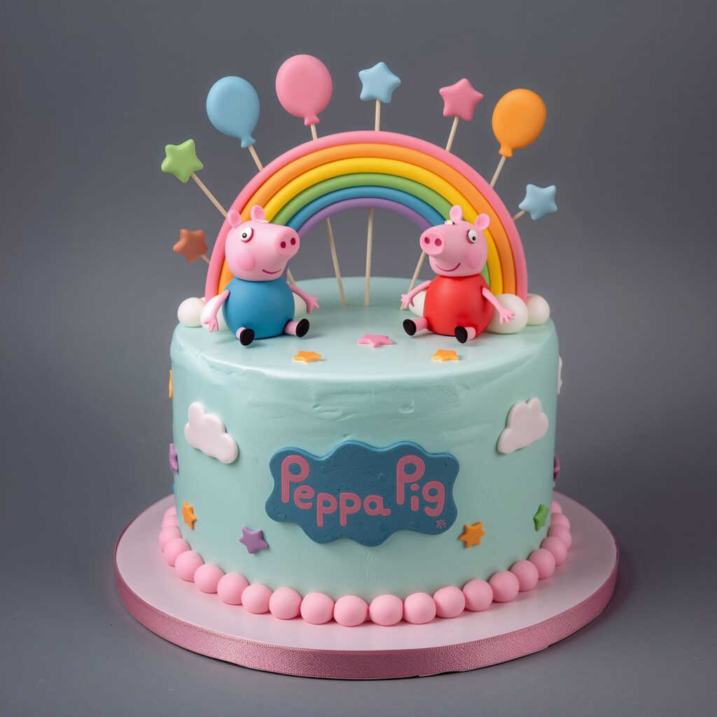 Peppa pig cake images