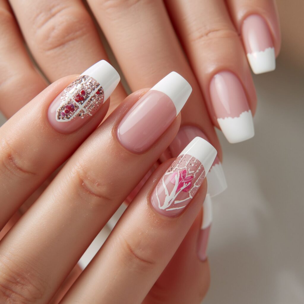 French Tip Nail Designs