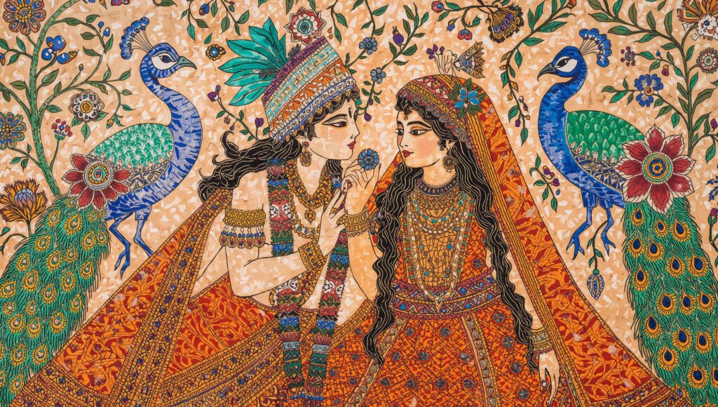Radha Krishna Painting
