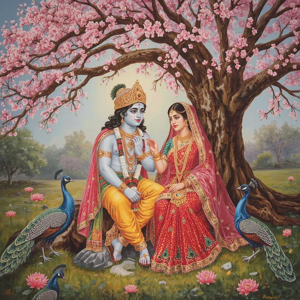 Radha Krishna Painting