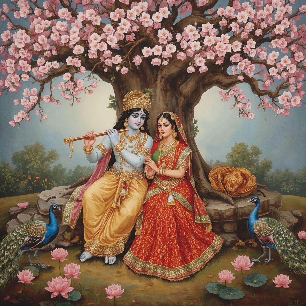 Radha Krishna Painting
