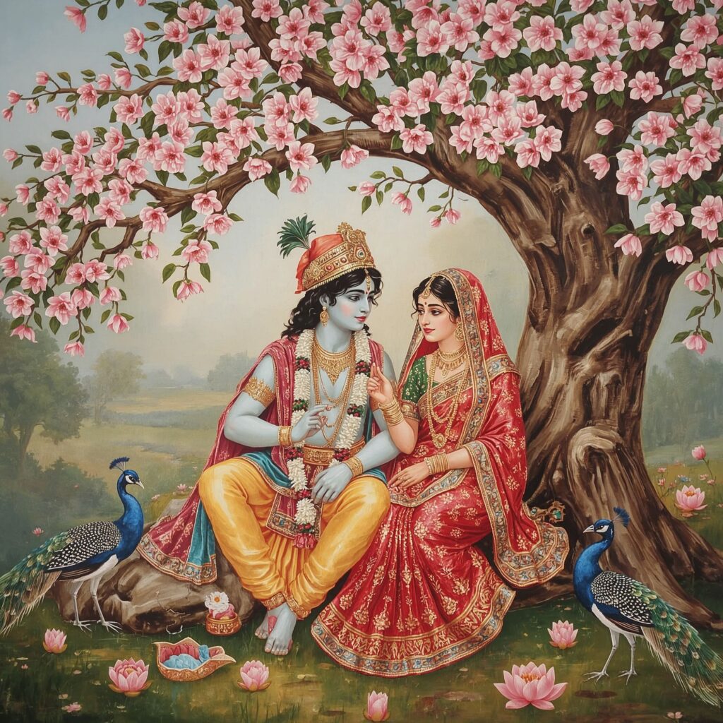 Radha Krishna Painting