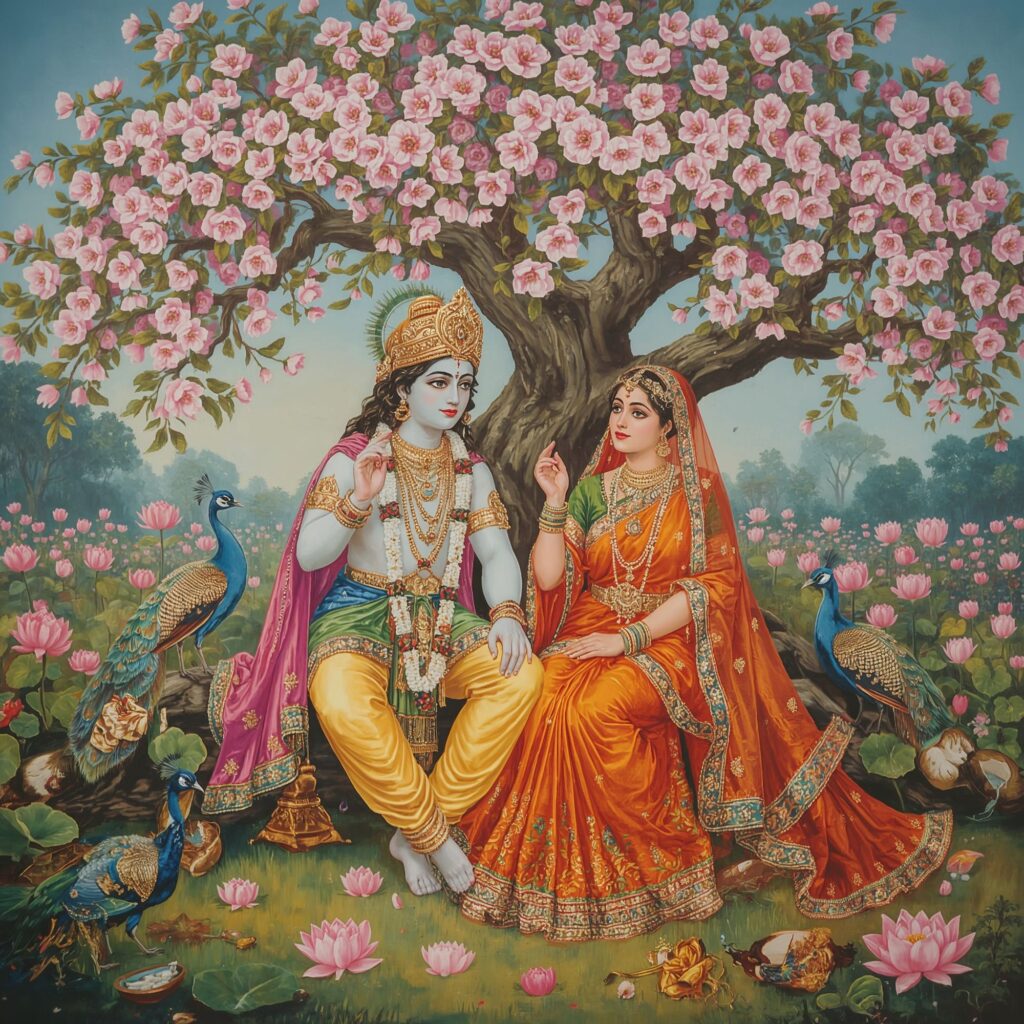 Radha Krishna Painting