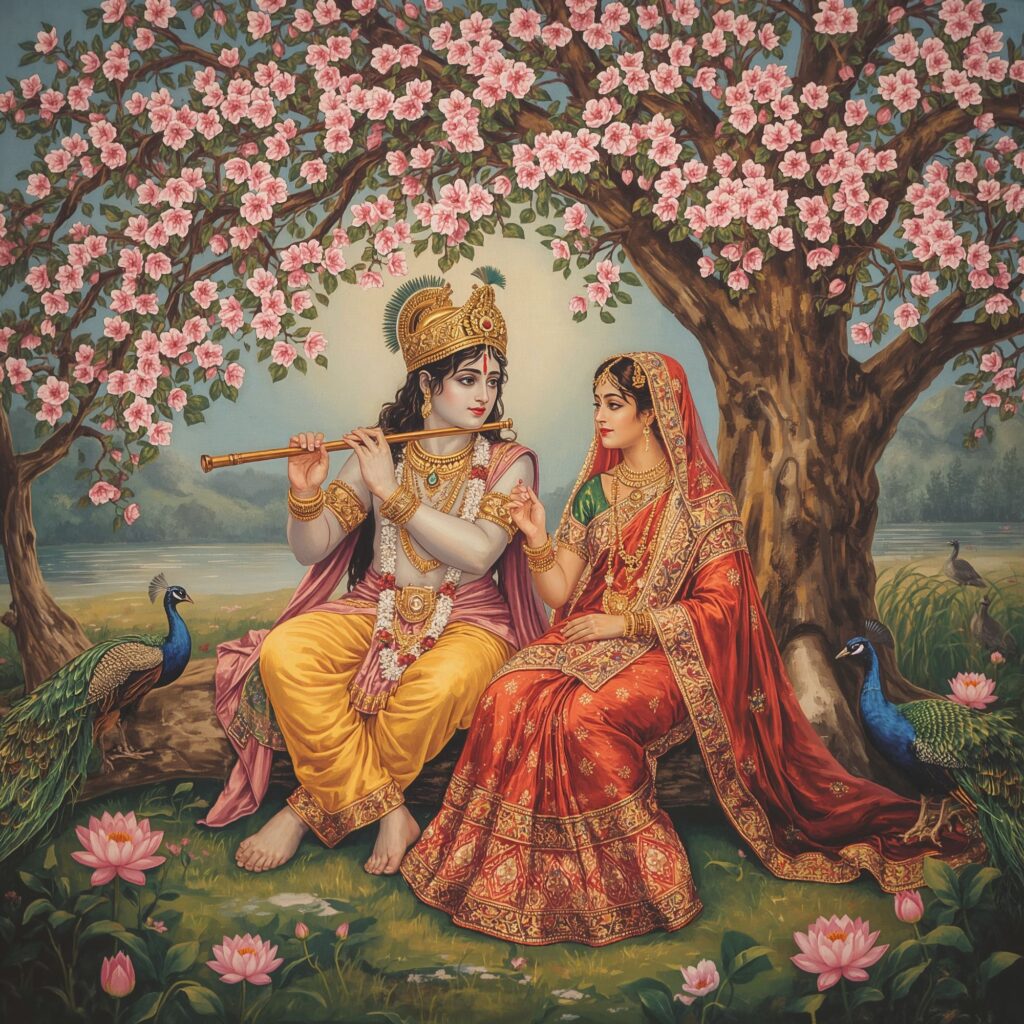 Radha Krishna Painting