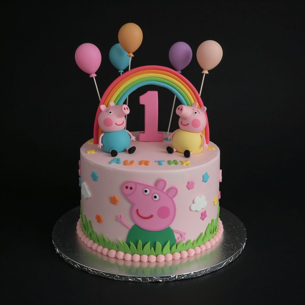 Peppa pig cake images