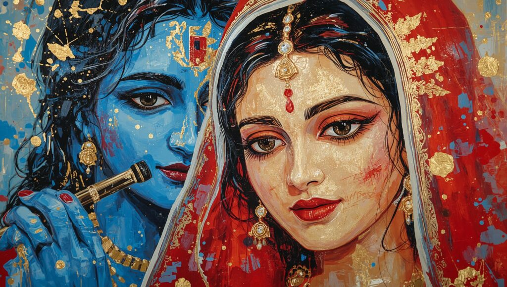 Radha Krishna Painting