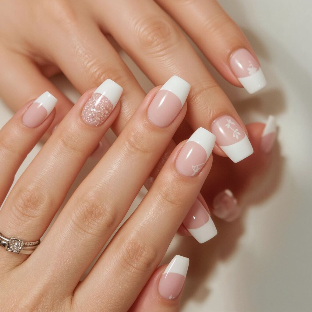 French Tip Nail Designs