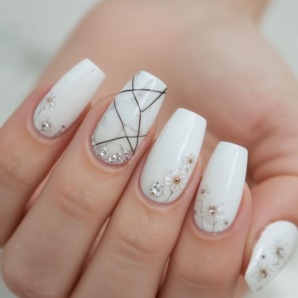 White Nail Designs