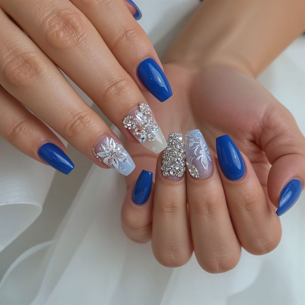 Blue Nail Designs