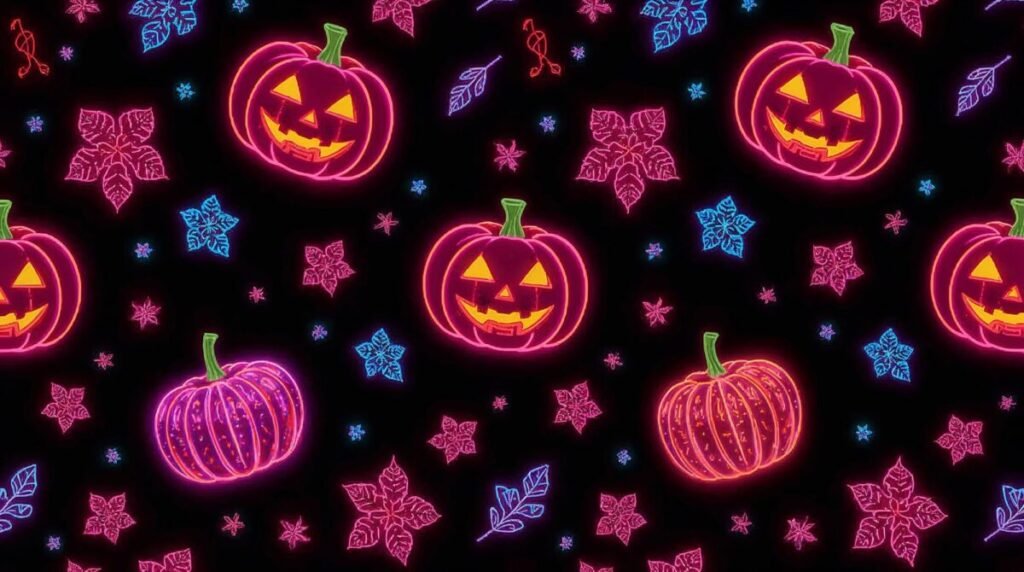 Preppy Halloween Wallpaper laptop