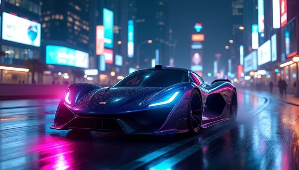 Flux Dev Supercar Wallpaper 4K