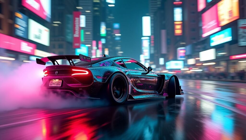 High Performance Drift Car 4K