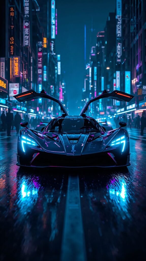 Phone Car Background 4K