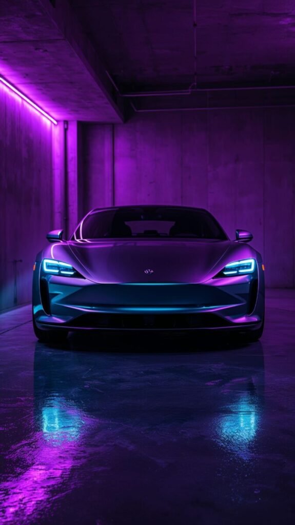 High-End Electric Car 4K