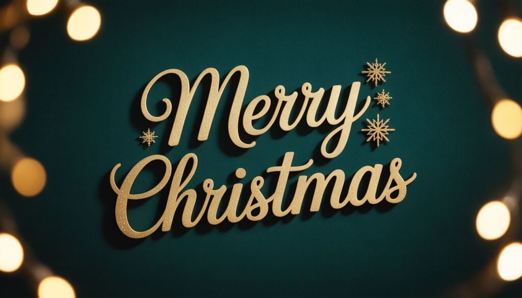 Merry Christmas Sign